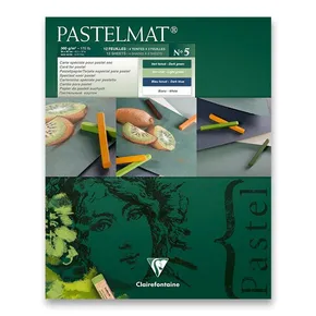 Blok Clairefontaine Pastelmat No.5 24 x 30 cm, 12 listů, 360 g